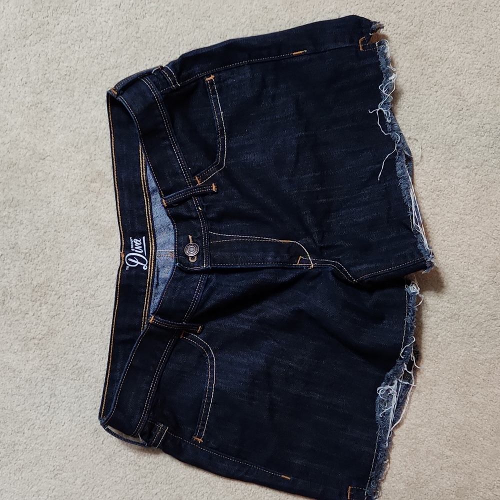 Jean Shorts - Dark blue - Size 10